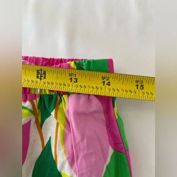 FLYING TOMATO PLUS SIZE PRINTED POPLIN SKIRT size L - Picture 6 of 11